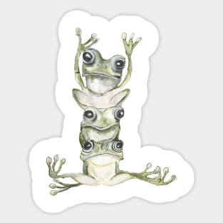 Frog Totem Sticker